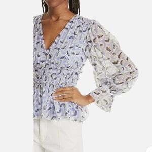 Rebecca Taylor adorable silk top-size 10